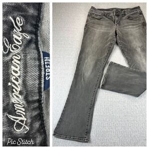 American Eagle Bootcut Dress Jeans Women 14/32X31 Skinny Kick  Stretch‎